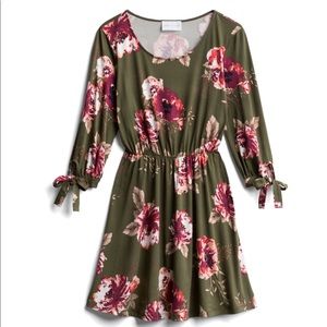 French Grey Alita Brushed Knit Dress